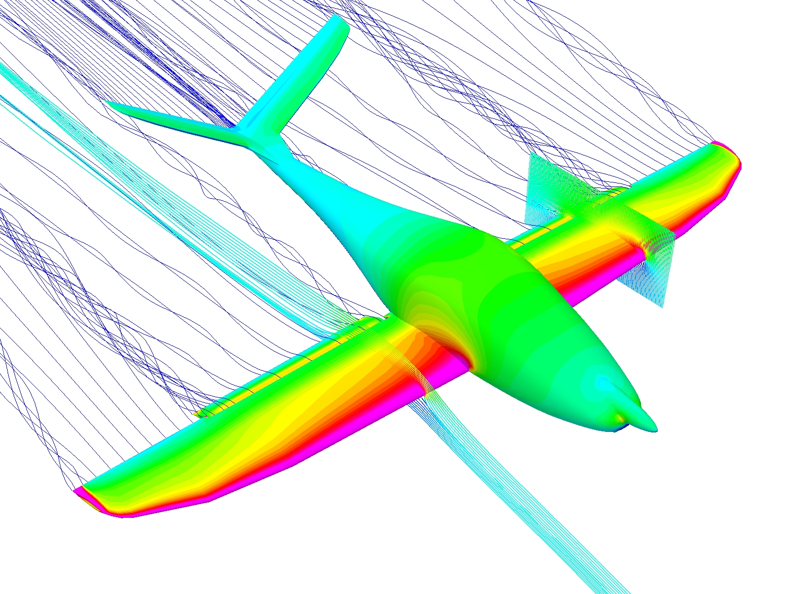 Risen CFD graphic Aerodynamic image